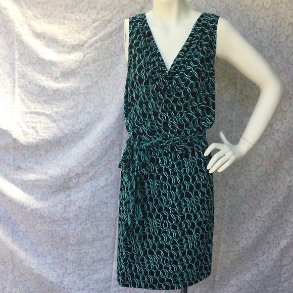 Banana Republic business work dress circles szS - Picture 2 of 7